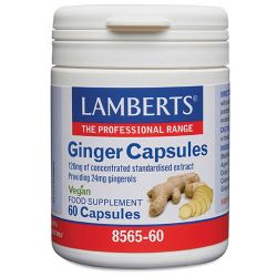 Lamberts Ginger Capsules 60