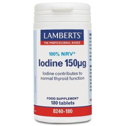 Lamberts Iodine 150ug Tablets 180