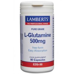 Lamberts L-Glutamine 500mg Caps 90