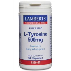 Lamberts L-Tyrosine 500mg Caps 60