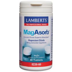 Lamberts MagAsorb 150mg Tablets 60