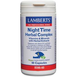 Lamberts Night Time Herbal Complex Capsules 60