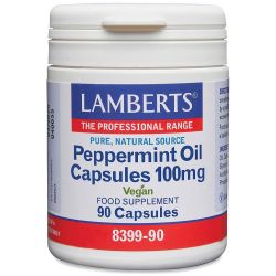 Lamberts Peppermint Oil 100mg Capsules 90