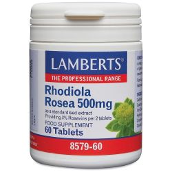 Lamberts Rhodiola Rosea 500mg Tablets 60