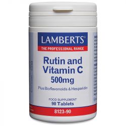 Lamberts Rutin & Vitamin C 500mg & Bioflavonoids Tablets 90
