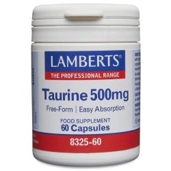 Lamberts Taurine 500mg Capsules 60