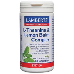 Lamberts Theanine & Lemon Balm Complex Tablets 60