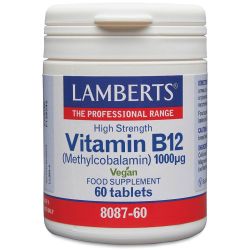 Lamberts Vitamin B12 1000iu Tablets 60