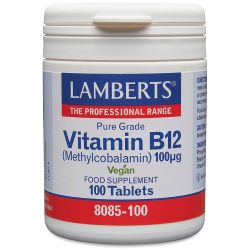 Lamberts Vitamin B12 100ug Tablets 100