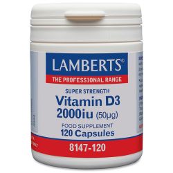 Lamberts Vitamin D3 2000iu Capsules 120