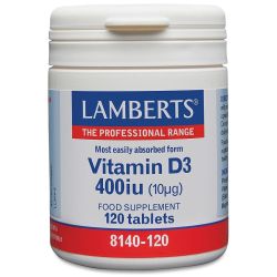 Lamberts Vitamin D3 400iu Tablets 120