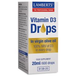 Lamberts Vitamin D3 Drops 20ml