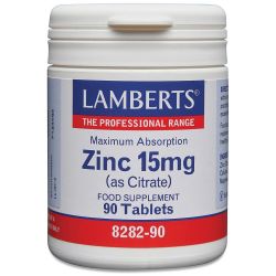 Lamberts Zinc 15mg Tablets 90