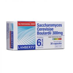 Lamberts Saccharomyces Cerevisiae Boulardii 300mg Capsules 30