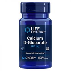 Life Extension Calcium D-Glucarate 200mg Vegicaps 60