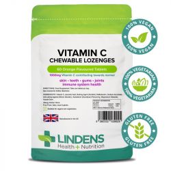 Lindens Vitamin C 1000mg Chewable Lozenges 60