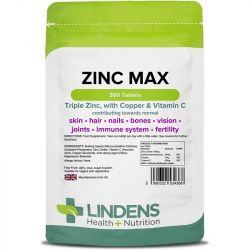 Lindens Zinc Max Tablets 360