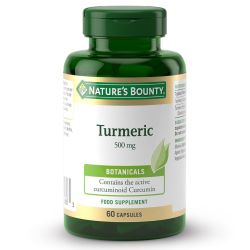 Nature's Bounty Turmeric 500mg Capsules 60