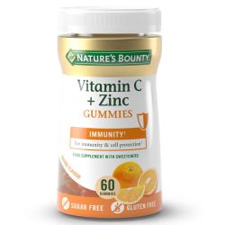 Nature's Bounty Vitamin C & Zinc Gummies 60