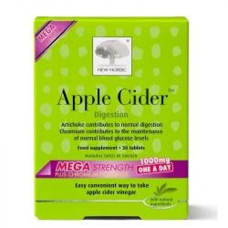 New Nordic Apple Cider Mega Strength 1000mg Tablets 30