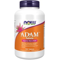 NOW Foods ADAM Multi-Vitamin for Men Tablets 120