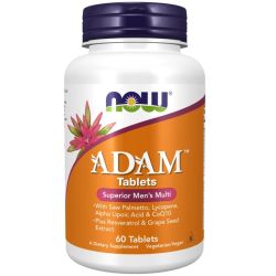 NOW Foods ADAM Multi-Vitamin for Men Tablets 60