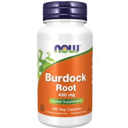 NOW Foods Burdock Root 430mg Capsules 100