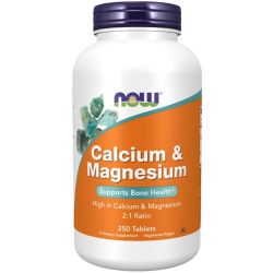 NOW Foods Calcium & Magnesium Tablets 250