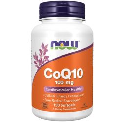 NOW Foods CoQ10 100mg Softgels 150