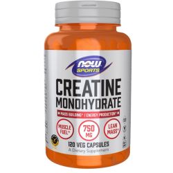 NOW Foods Creatine Monohydrate 750mg Capsules 120