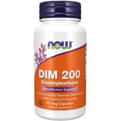 NOW Foods DIM 200 Diindolylmethane Capsules 90