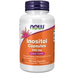 NOW Foods Inositol 500mg Capsules 100