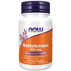 NOW Foods Nattokinase 100mg Capsules 60
