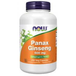 NOW Foods Panax Ginseng 500mg Capsules 250