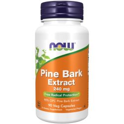 NOW Foods Pine Bark Extract 240mg Capsules 90
