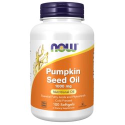 NOW Foods Pumpkin Seed Oil 1000mg Softgels 100
