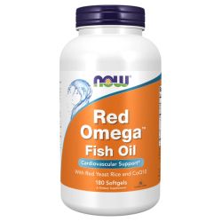 NOW Foods Red Omega (Red Yeast Rice) Softgels 180
