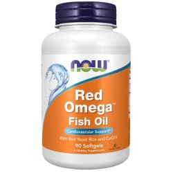 NOW Foods Red Omega (Red Yeast Rice) Softgels 90
