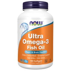 NOW Foods Ultra Omega-3 Softgels 180