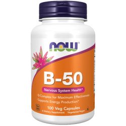 NOW Foods Vitamin B-50 Capsules 100
