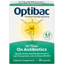 OptiBac for Antibiotics Capsules 10