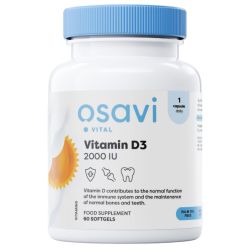 Osavi Vitamin D3 2000iu Softgels 60