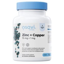 Osavi Zinc + Copper 15mg + 1mg Capsules 120 