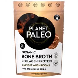 Planet Paleo Bone Broth Collagen Mushrooms 225g