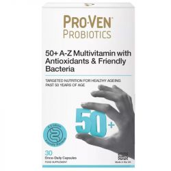 ProVen Probiotics 50+ A-Z Multivitamins & Bifidus Capsules 30