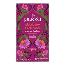 Pukka Elderberry and Echinacea Tea Bags 80