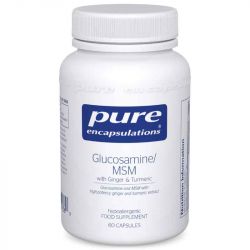 Pure Encapsulations Glucosamine/ MSM with Ginger & Turmeric Capsules 60