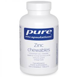 Pure Encapsulations Zinc Chewable Tabs 100