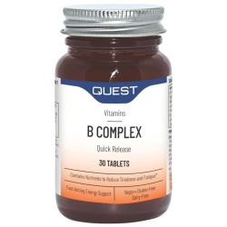 Quest Vitamins Mega B-50 Tabs 30