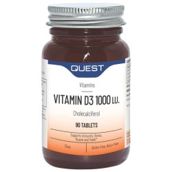 Quest Vitamins Vitamin D 1000iu Tabs 90